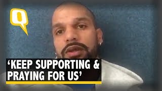Shikhar Dhawan Shares Emotional Message After Being Ruled Out of World Cup | The Quint
