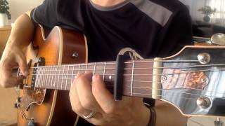 Video thumbnail of "Guitar " WALZ FROM THE GODFATHER " NR. 3"