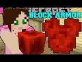 Minecraft: EPIC BLOCK ARMOR! (CRAFT ALMOST ANY BLOCK INTO ARMOR!) Mod Showcase