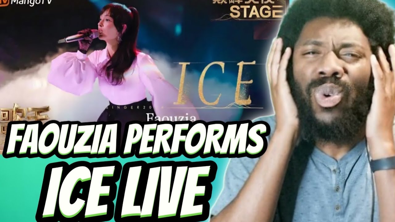 FAOUZIA  Performs ICE| Singer 2024 | MangoTV REACTION VIDEO #faouzia #mangotv