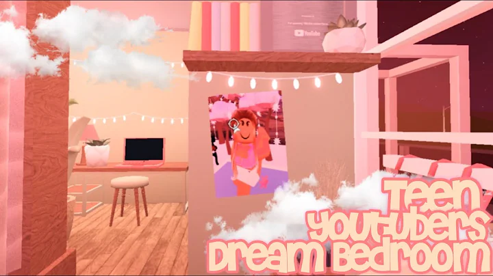 Aesthetic Teen Youtubers Bedroom| Roblox Bloxburg|...
