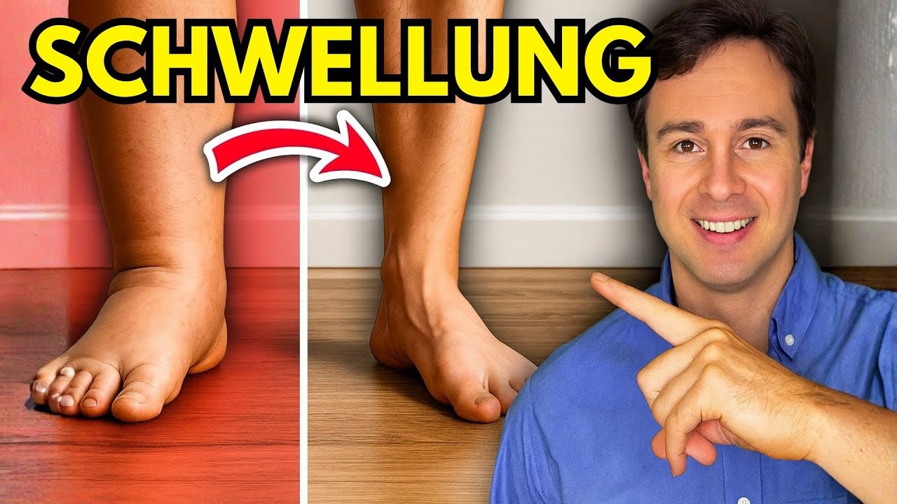 Die beste Methode, um Schwellungen in Beinen und Knöcheln zu reduzieren.