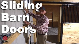 Sliding Pole Barn Doors - Overview | Can you insulate sliding barn doors?