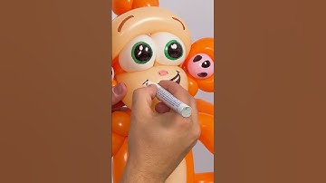 Balloon party!🎈Meet Mochi the Monkey #cocomelon #shorts