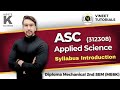 Applied Science Syllabus Discussion | Diploma Mechanical 2nd Semester| Vineet Sir | Vineet Tutorials