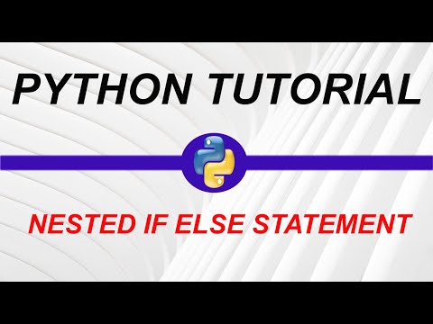 Nested If Else Statement in Python -15 (URDU/HINDI) ||My Academy