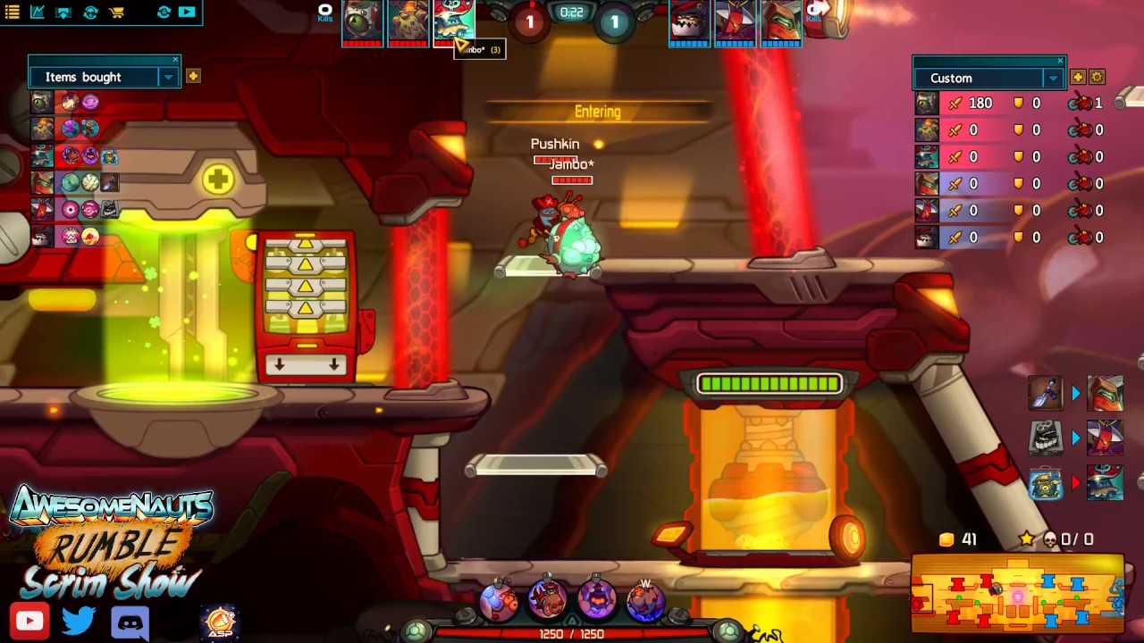 Awesomenauts Rumble: Scrim Show Episode 5