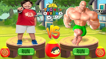 Tag with Ryan vs Muscle Rush - Combo Panda vs Muscle Man All Characters Unlocked All Levels Complete