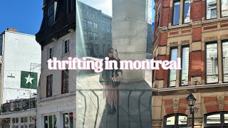 thrift with me in montréal ~ vlog