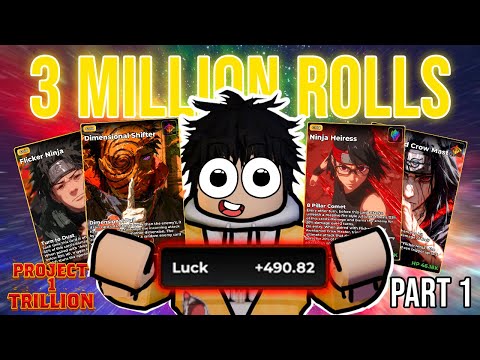 EZ 3M ROLLS + 2 NEW STRONGEST CARDS 🤫 In Project 1 Trillion