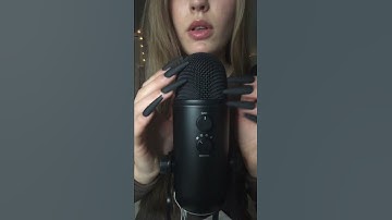 Mic Scratching With Long Nails💅