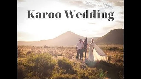 Karoo Wedding - Sean & Julie Hobson