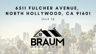 6511 FULCHER AVENUE, UNIT 16, NORTH HOLLYWOOD, CA 91601 6511 FULCHER AVENUE, UNIT 16, NORTH HOLLYWOOD, CA 91601