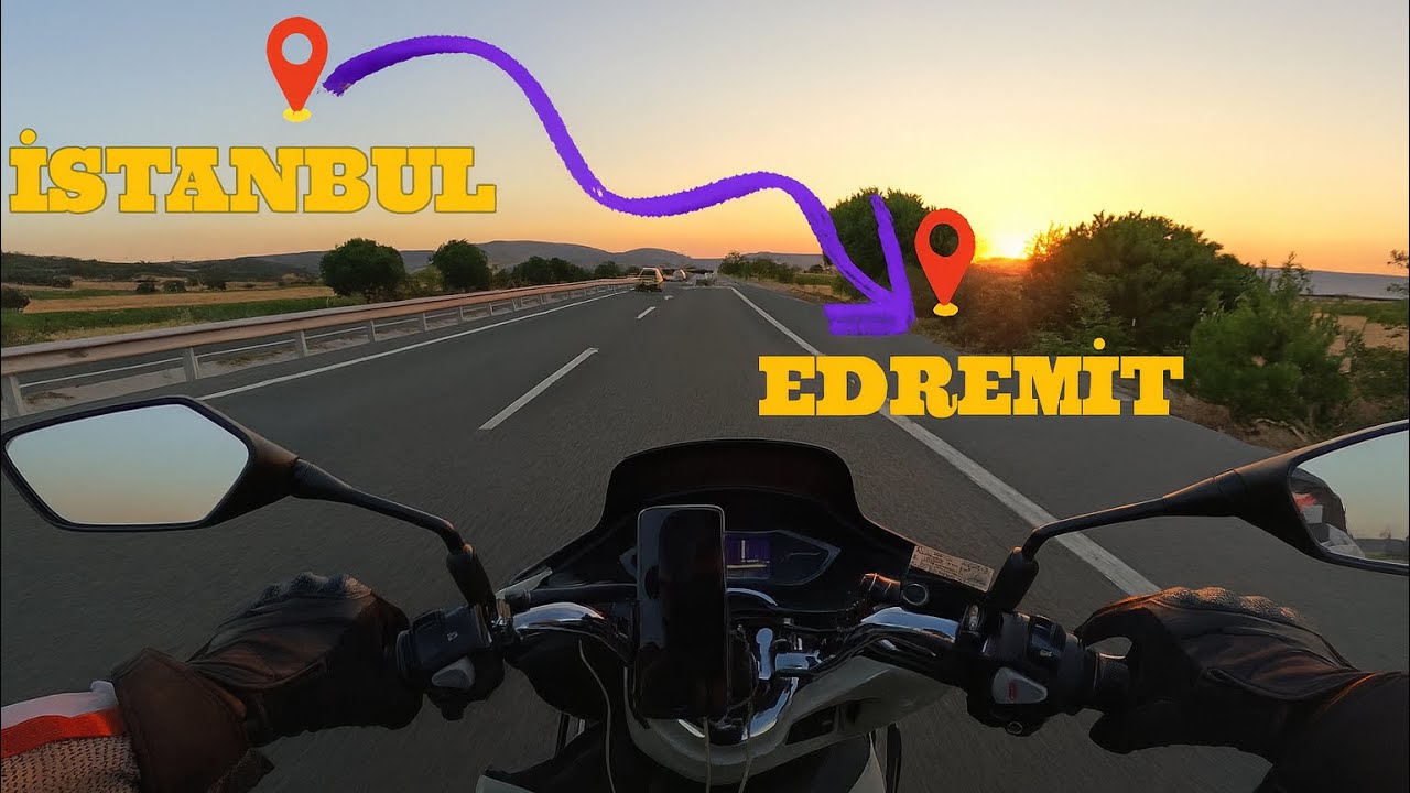 PCX İLE İSTANBUL-BALIKESİR UZUN YOL