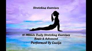 Stretching Exercises  10 Minute Daily Stretching Exercises #stretchingexercises #stretchmethod
