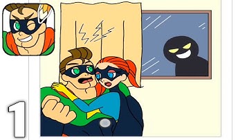 Draw Happy Hero - Gameplay Walkthrough Part 1 All Levels 1-125 (Android & iOS)