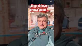 Operacja kostki, poważna sprawa! Roman Kosecki zawsze z humorem! #kosecki #kosa #operacja #kontuzja