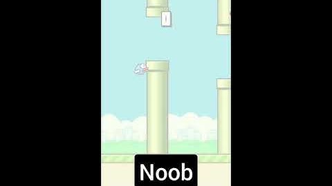 Noob vs Pro: Flappy Bird