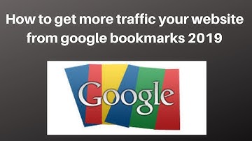 How to get more traffic your website from google bookmarks 2019 | DigitalMarketingTutorial