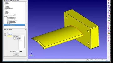 Boolean Modelling and Filleting functions in CADfix 10