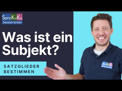 Video: Ist ein Subjekt eine Person?