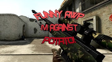 Hilarious CSGO AWP 1v1 Against Potatoe Part 1