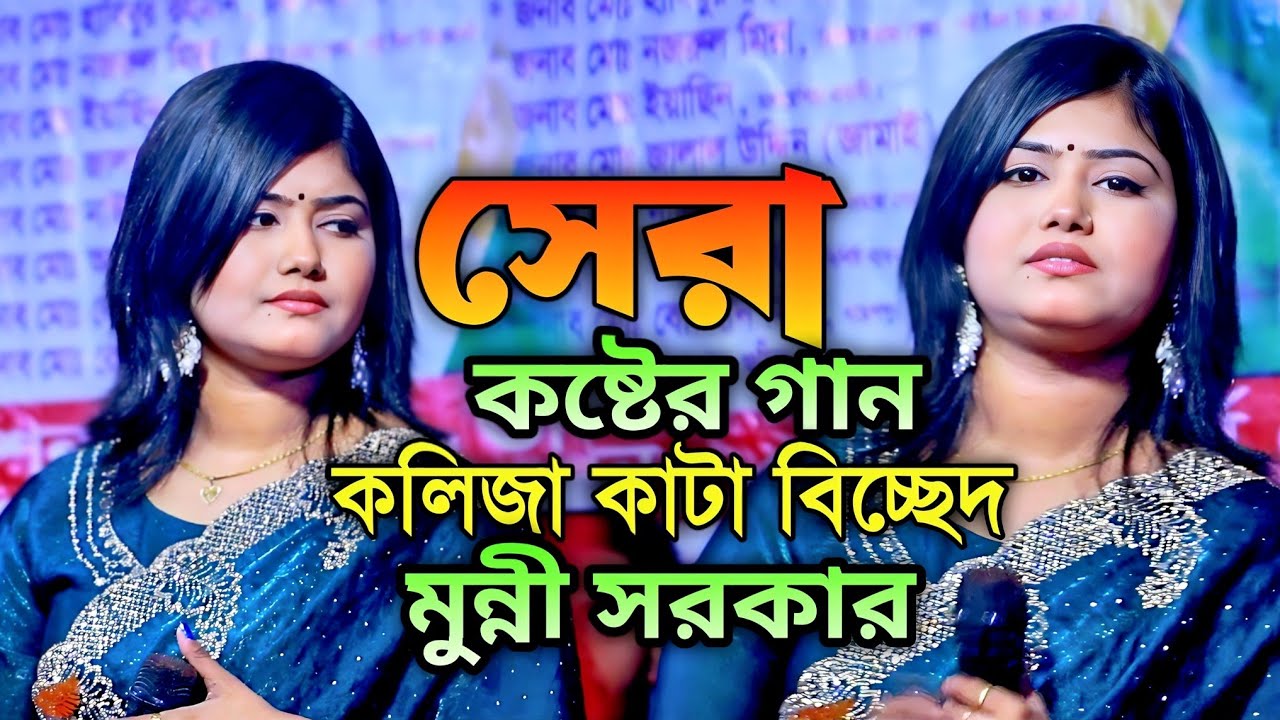 কলিজা কাটা বিচ্ছেদ গান এলবাম | মুন্নি সরকার  | munni sarkar album | সেরা কষ্টের গান | AudioMusicZone