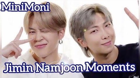 MiniMoni Jimin Namjoon Moments 🥰