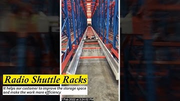Radio Shuttle Racking | Warehouse Storage Solutions-Aceally