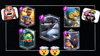 Esse deck tem um jeito peculiar de funcionar Kkkk -Clash Royale/Testando deck