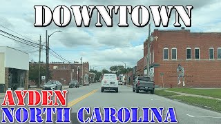Ayden - North Carolina - 4K Downtown Drive