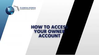 Owner Portal Instructions