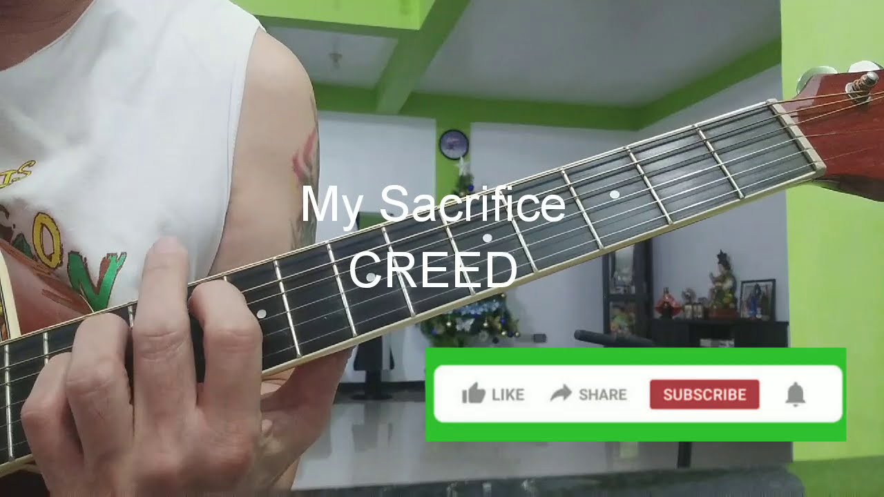 MY SACRIFICE - CREED, Easy Chords Tutorial for Beginners