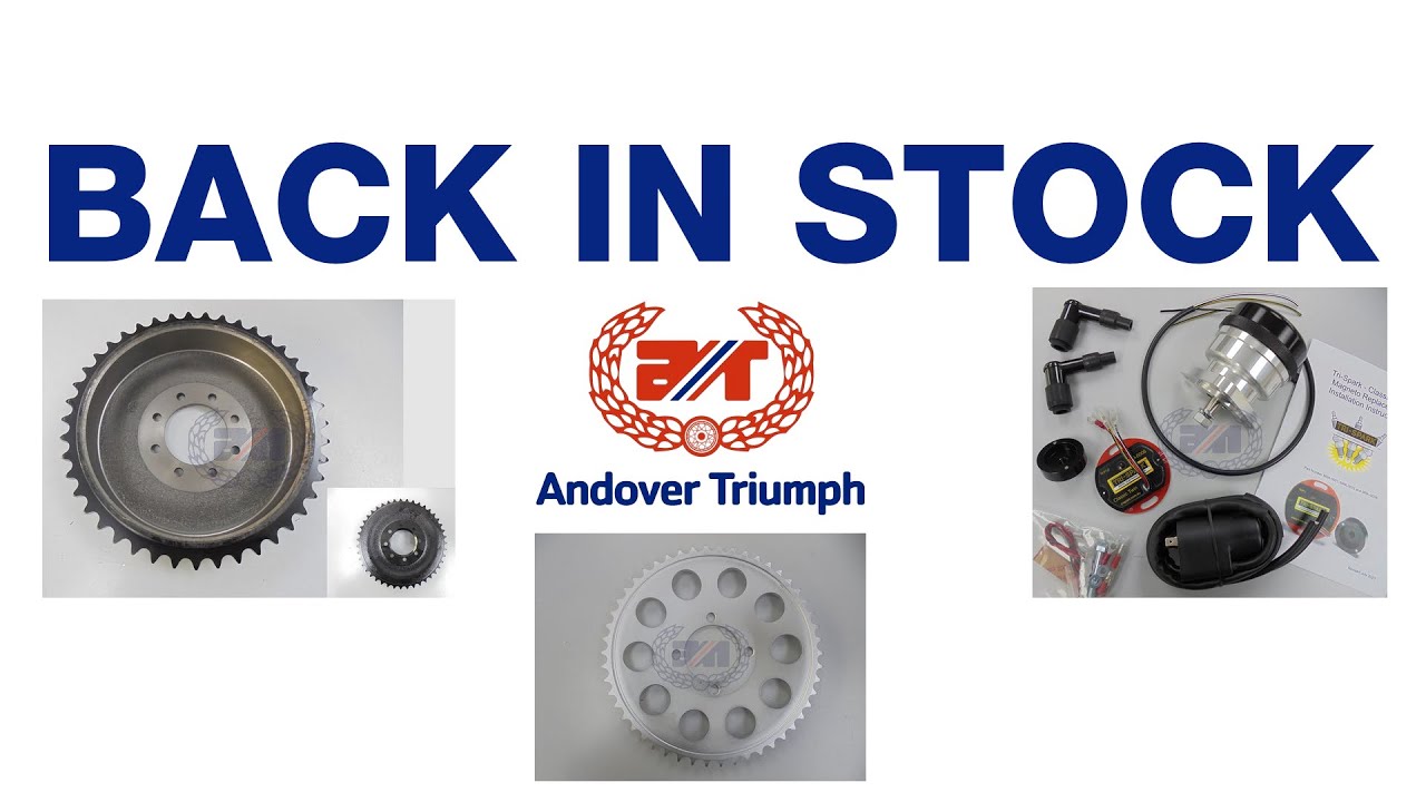 Back In Stock - Andover Triumph 09012026