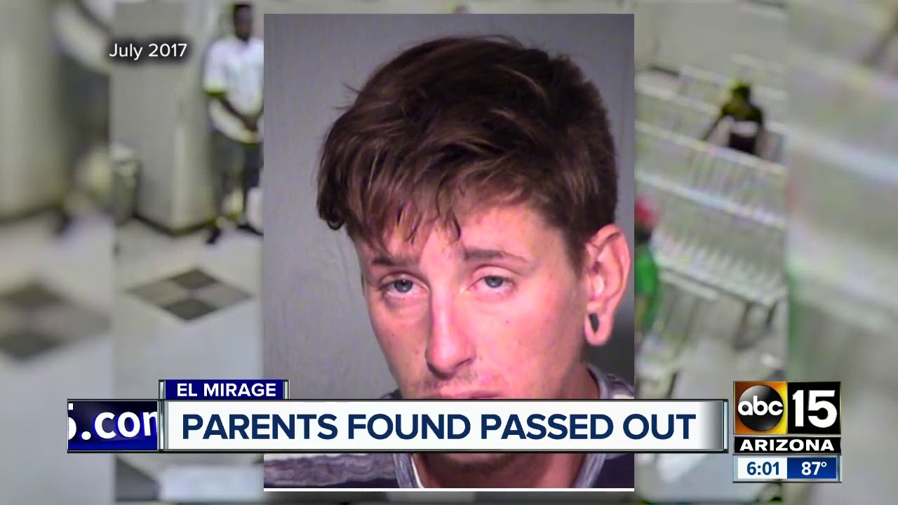 Man and woman found passed out in their car with kids inside - YouTube