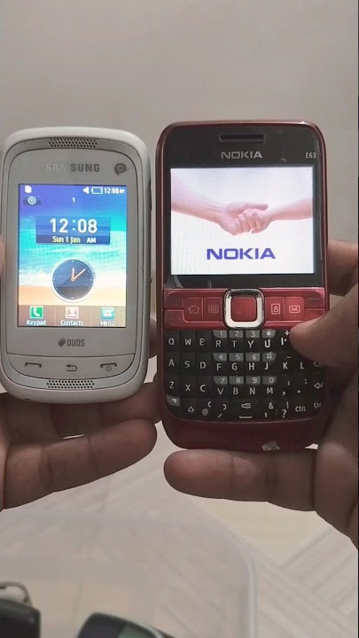 Samsung champ vs Nokia E63 🔥 #shorts #youtubeshorts #viral #trending #mobile