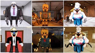 : Ice Scream 4 5 6 Normal Boris Prototype And Mati Vs Roblox Boris Prototype And Mati