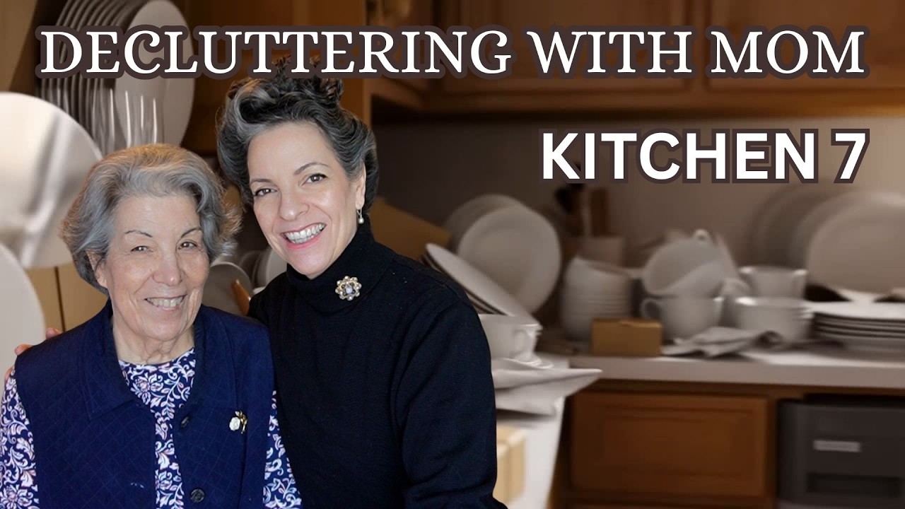 Decluttering With Mom || Kitchen 7 ||