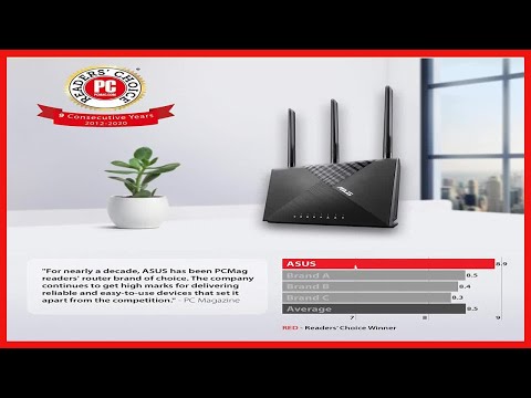 ASUS AC1900 WiFi Router (RT-AC67P) - Dual Band Wireless Internet Router