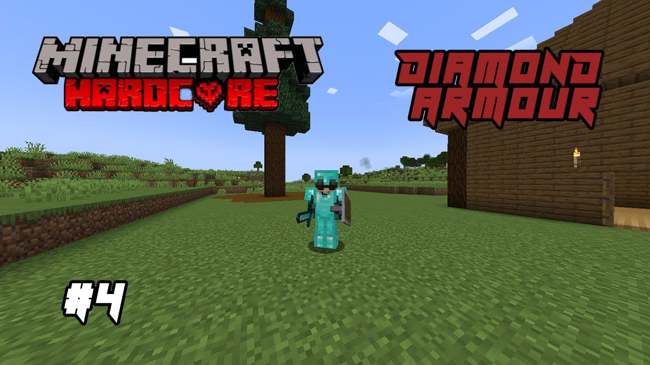 Minecraft Hardcore / Full diamond armour #4 - YouTube