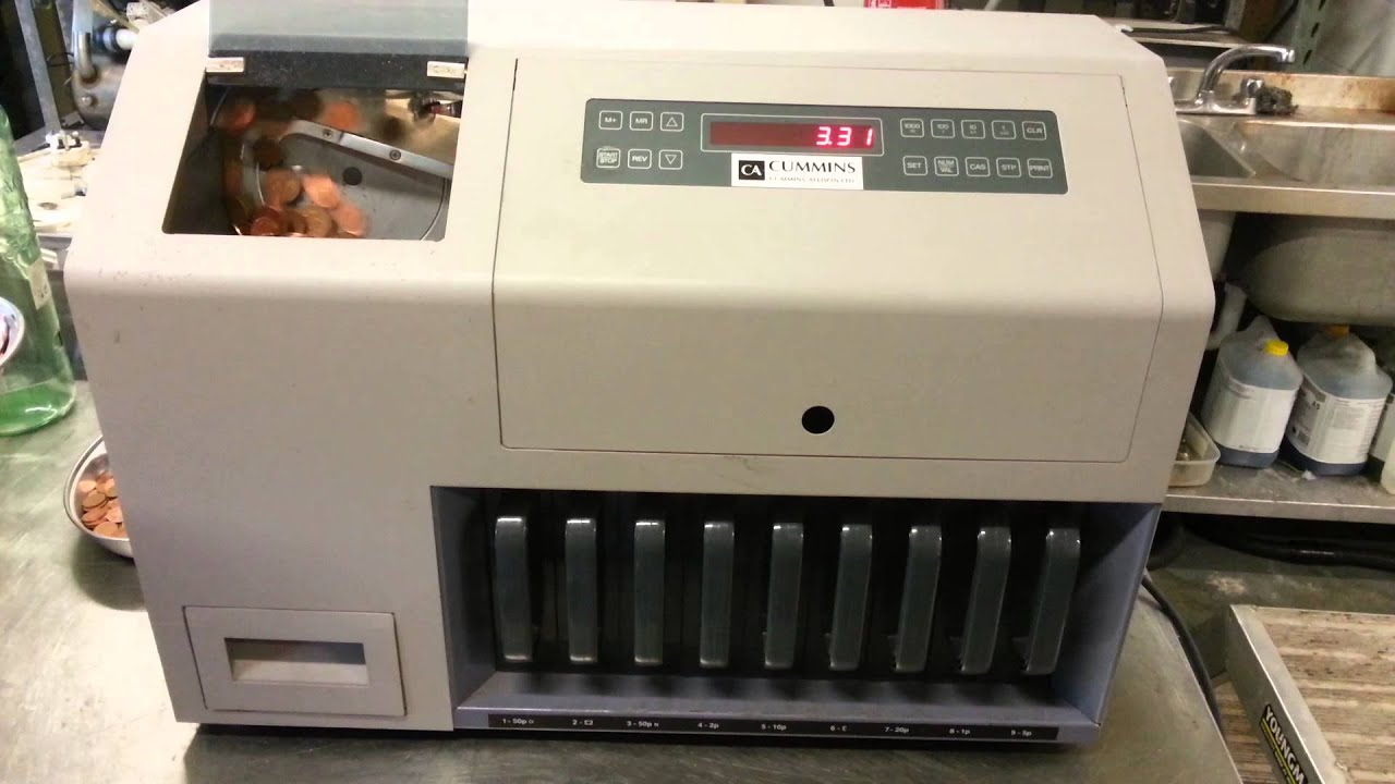 Coin Counting Machine Forest Catering Equipment YouTube