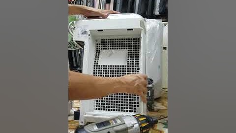 Hướng dẫn tự thay cảm biến ẩm máy lọc không khí sharp 200929