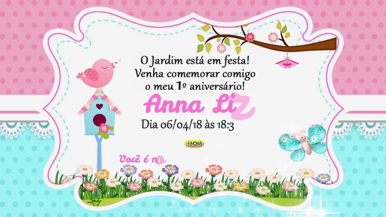 Featured image of post Convites De Aniversario 1 Aninho Feminino produtos de convites de anivers rio e convites parcelando em at 12 vezes envio por carta registrada frete baixo convite para aniversario ou ch de beb impresso em papel fotogr fico medidas 7x10 cm nesse convite aniversario 1 aninho