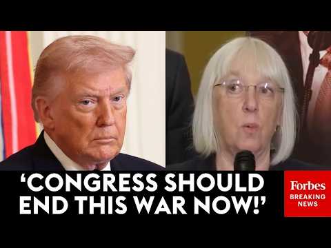 'Sent Our Kids Into A War Of Choice': Patty Murray Flames Trump Over U.S.-Israeli Strikes On Iran