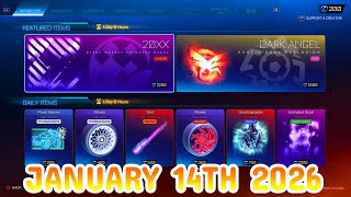 Rocket League ITEM SHOP Daily #435 (14th January 2026)