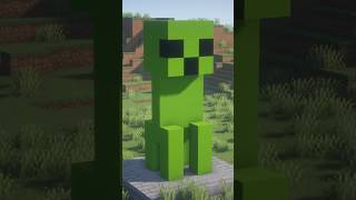 MINI CREEPER STATUES IN MINECRAFT
