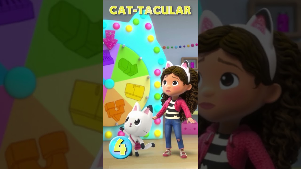 10 Cat-tastic Words from Gabby's Dollhouse! 😸