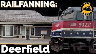 Deerfield, IL: Amtrak, CP and Metra [Railfanning: 007]