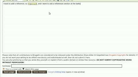 Rererencing with Mediawiki, Bibwiki and FCKeditor
