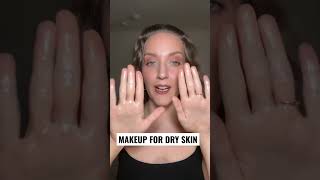 DRY SKIN makeup hack! #dryskin #makeuptips screenshot 5